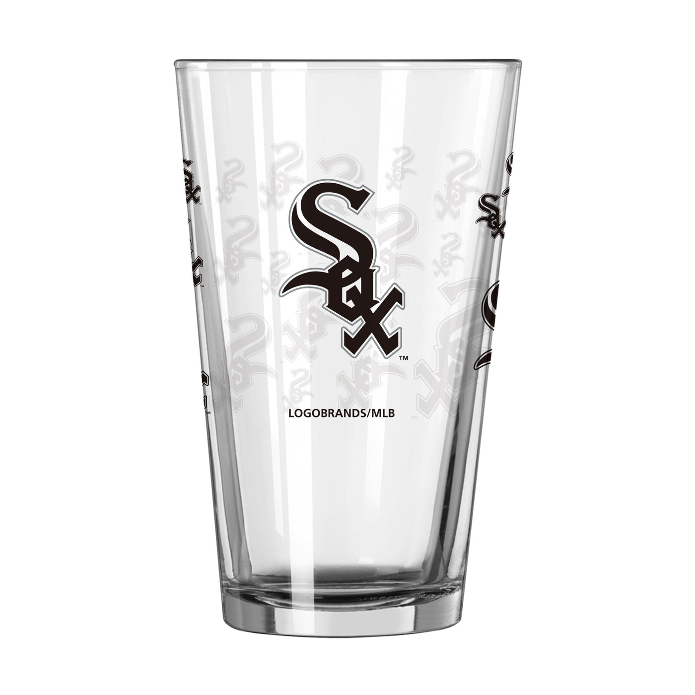Chicago White Sox 16oz Scatter Pint Glass - Logo Brands