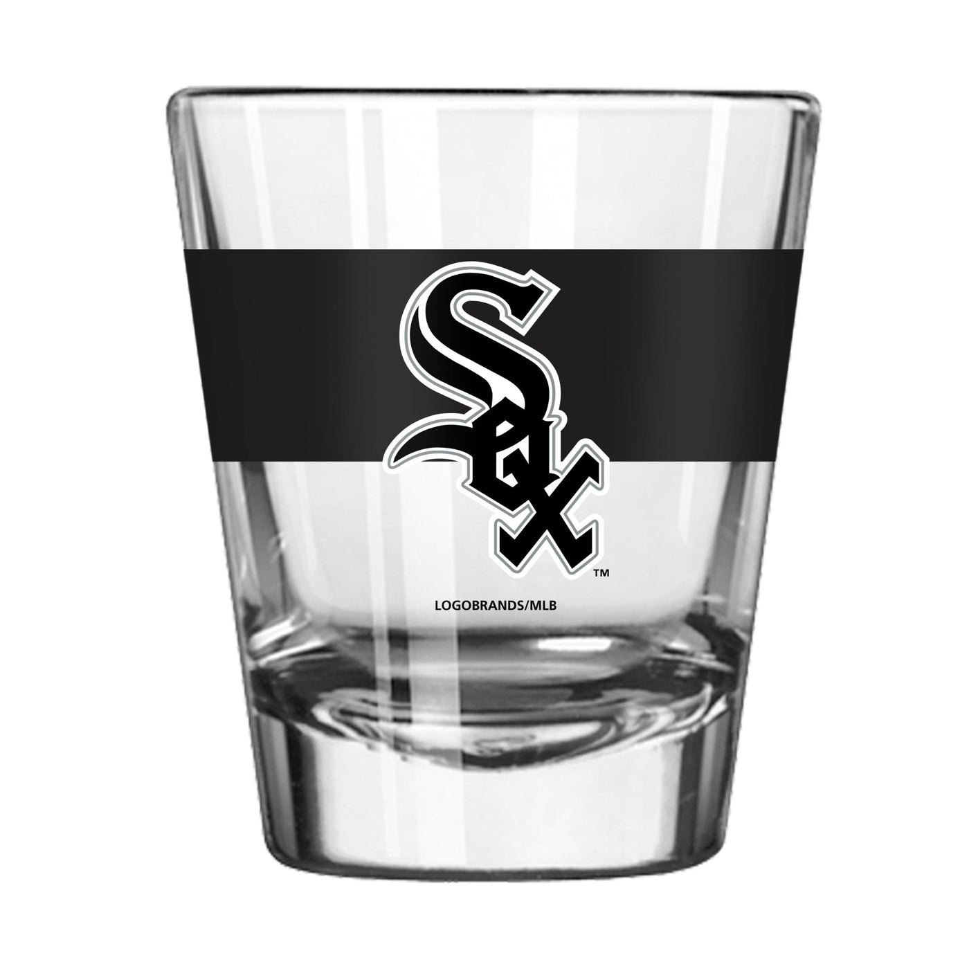 Chicago White Sox 2oz Colorblock Shot Glass - Logo Brands