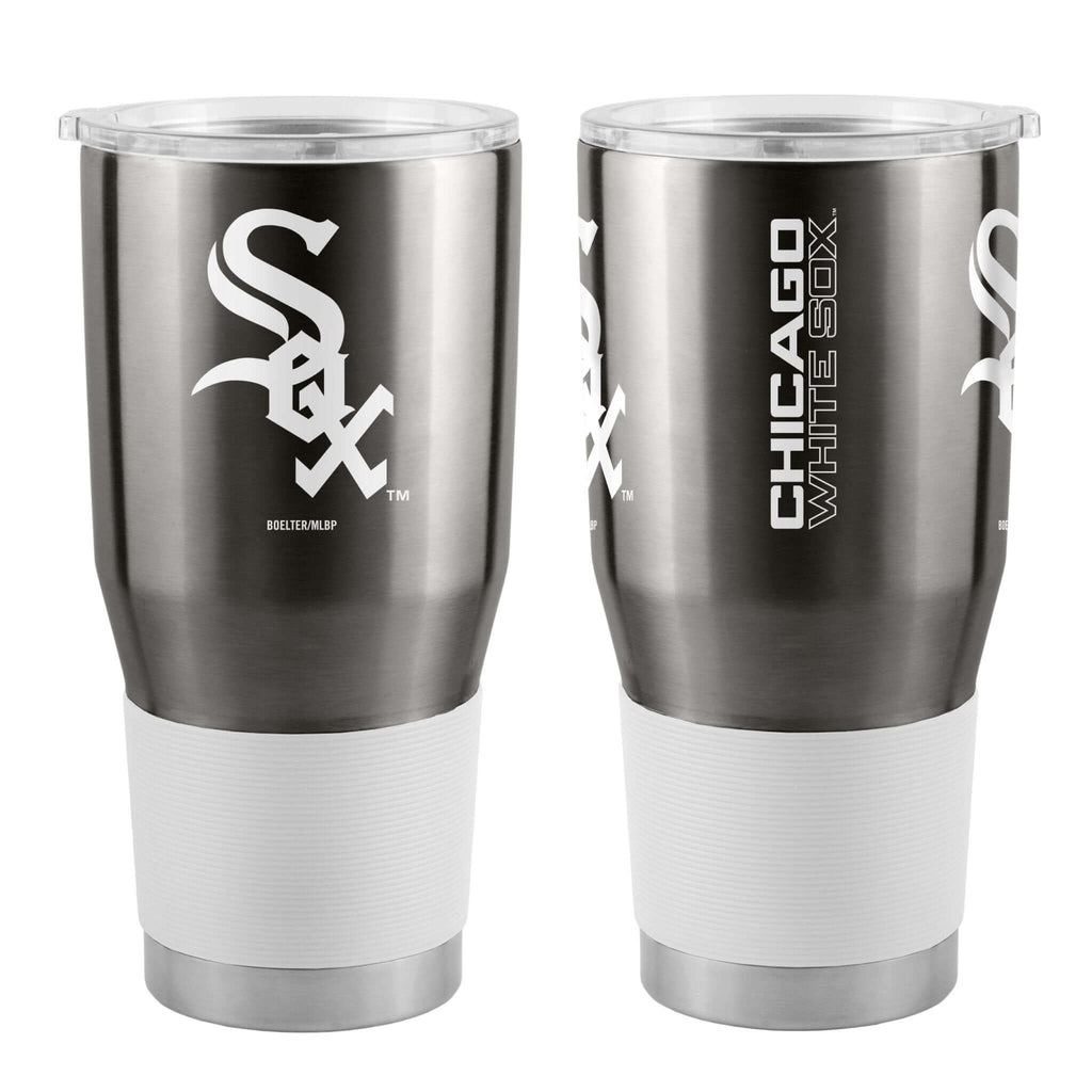 Chicago White Sox MLB 30 oz. Colorblock Curved Ultra Insulated Stainless  Tumbler Travel Mug Cup Drink Holder