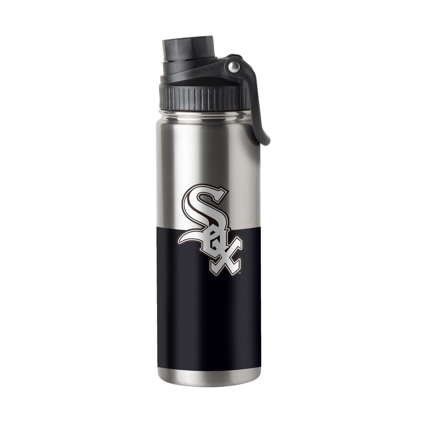 Chicago White Sox Colorblock 21oz Twist Top Bottle - Logo Brands