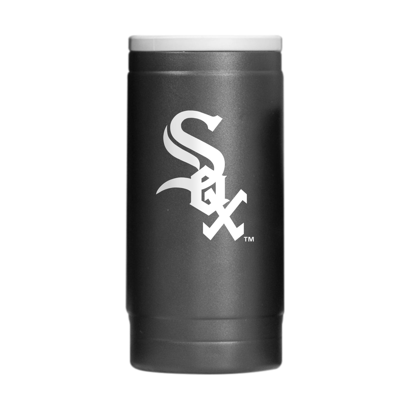 Chicago White Sox Flipside Powder Coat Slim Can Coolie - Logo Brands