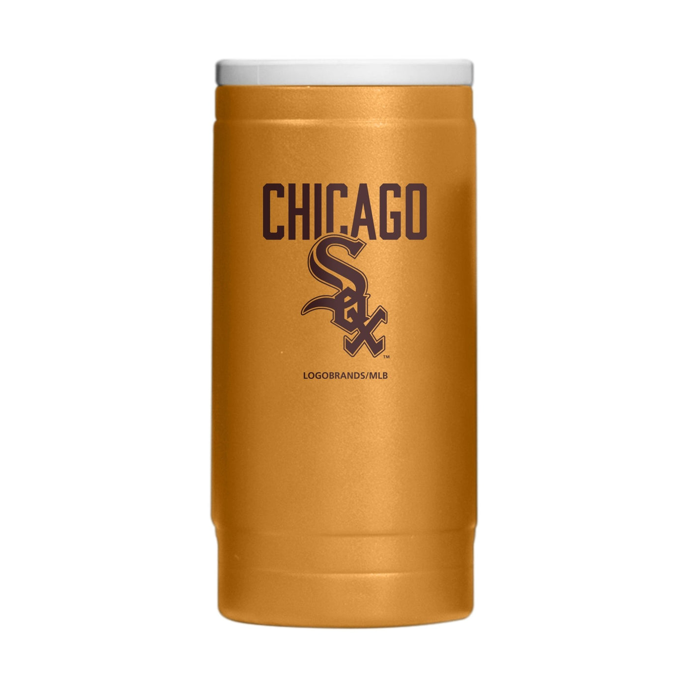 Chicago White Sox Huddle Powder Coat Slim Can Coolie - Logo Brands