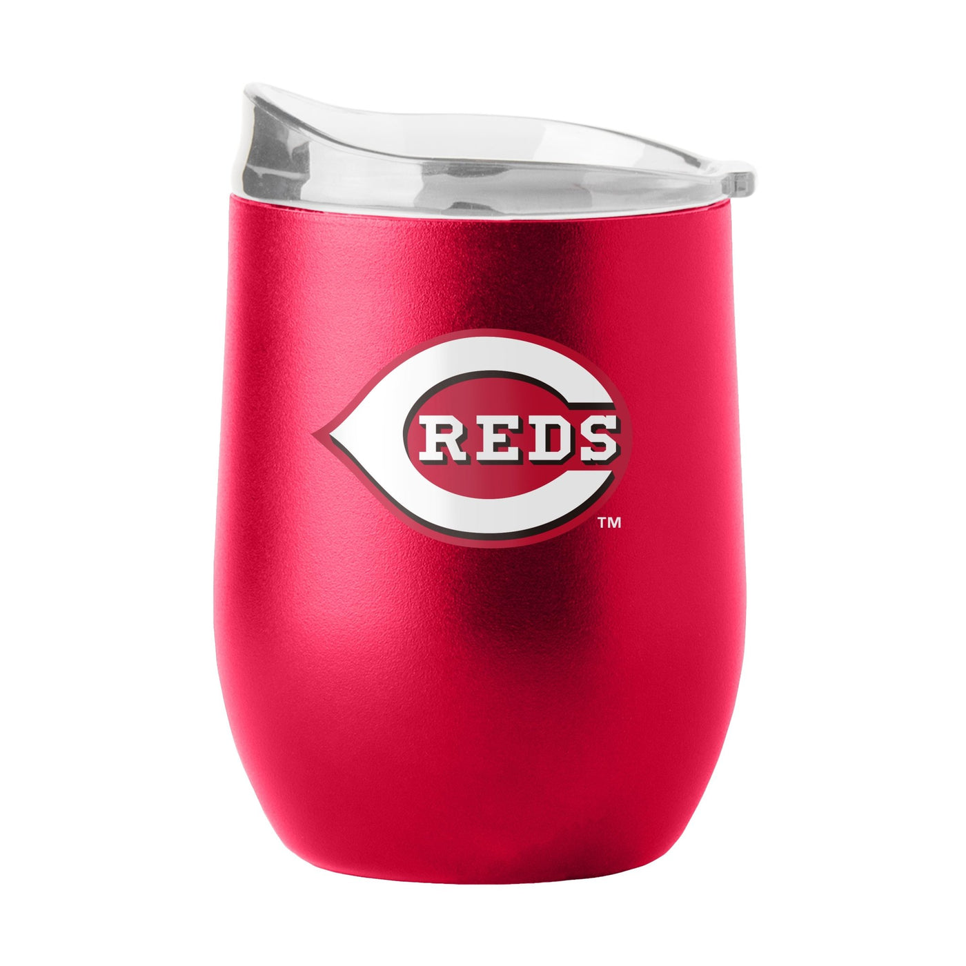 Cincinnati Reds 16oz Flipside Powder Coat Curved Beverage - Logo Brands