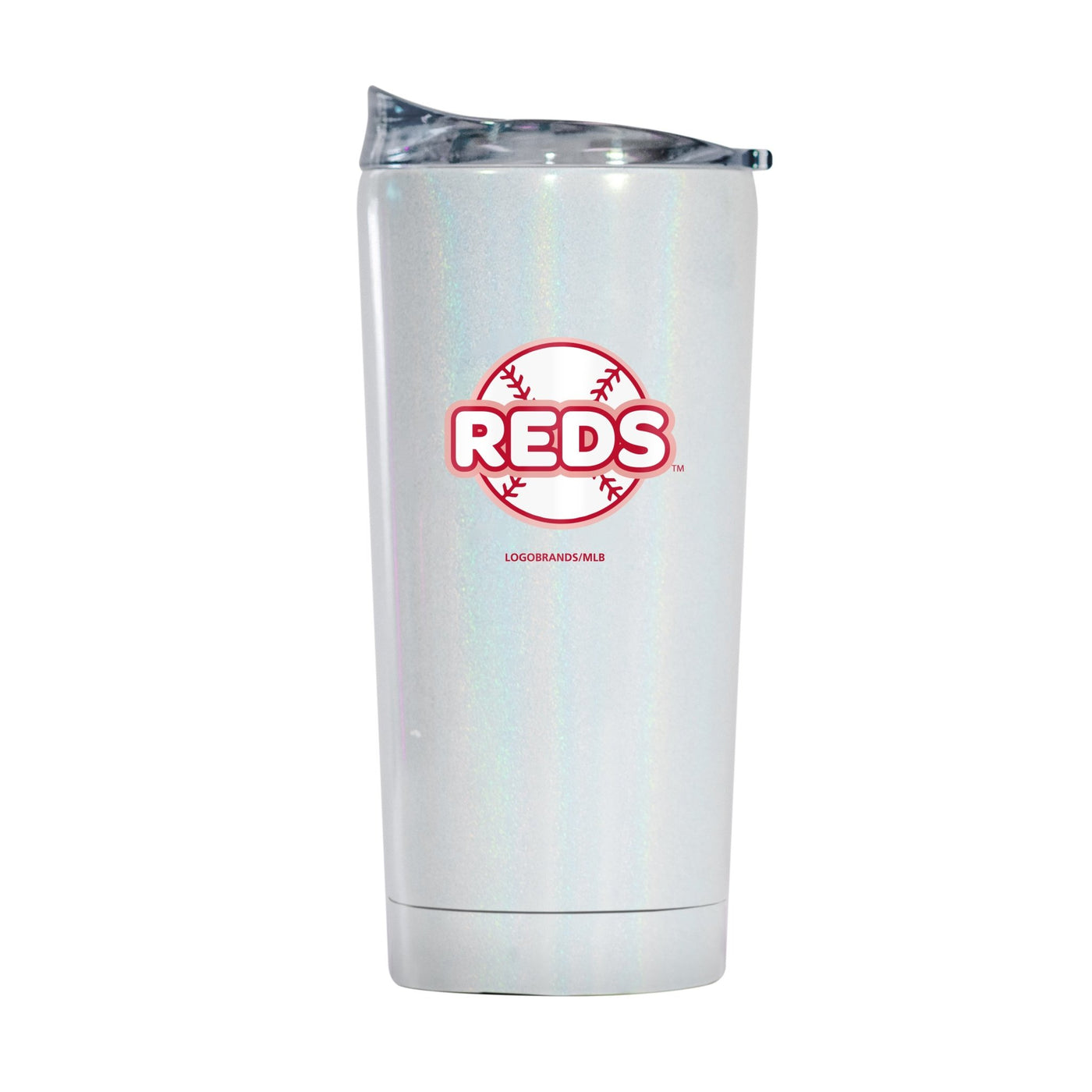Cincinnati Reds 20oz Bubble Iridescent Tumbler - Logo Brands
