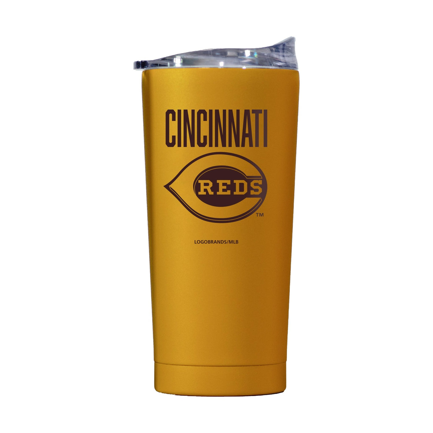 Cincinnati Reds 20oz Huddle Powder Coat Tumbler - Logo Brands