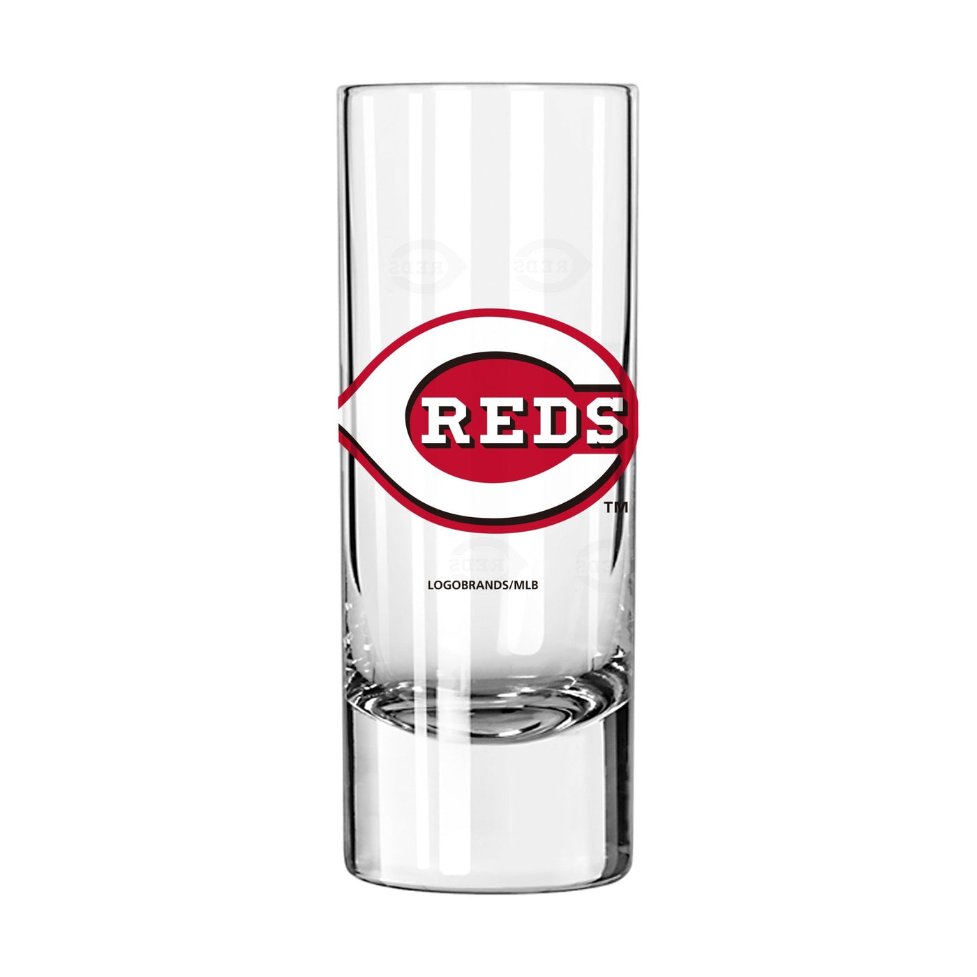 Cincinnati Reds Satin Etch 2.5 oz Etch Shooter - Logo Brands