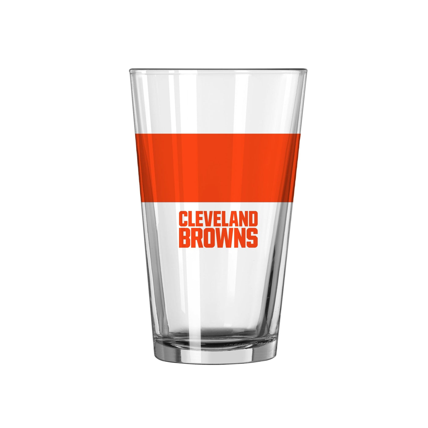 Cleveland Browns 16oz Colorblock Pint Glass - Logo Brands