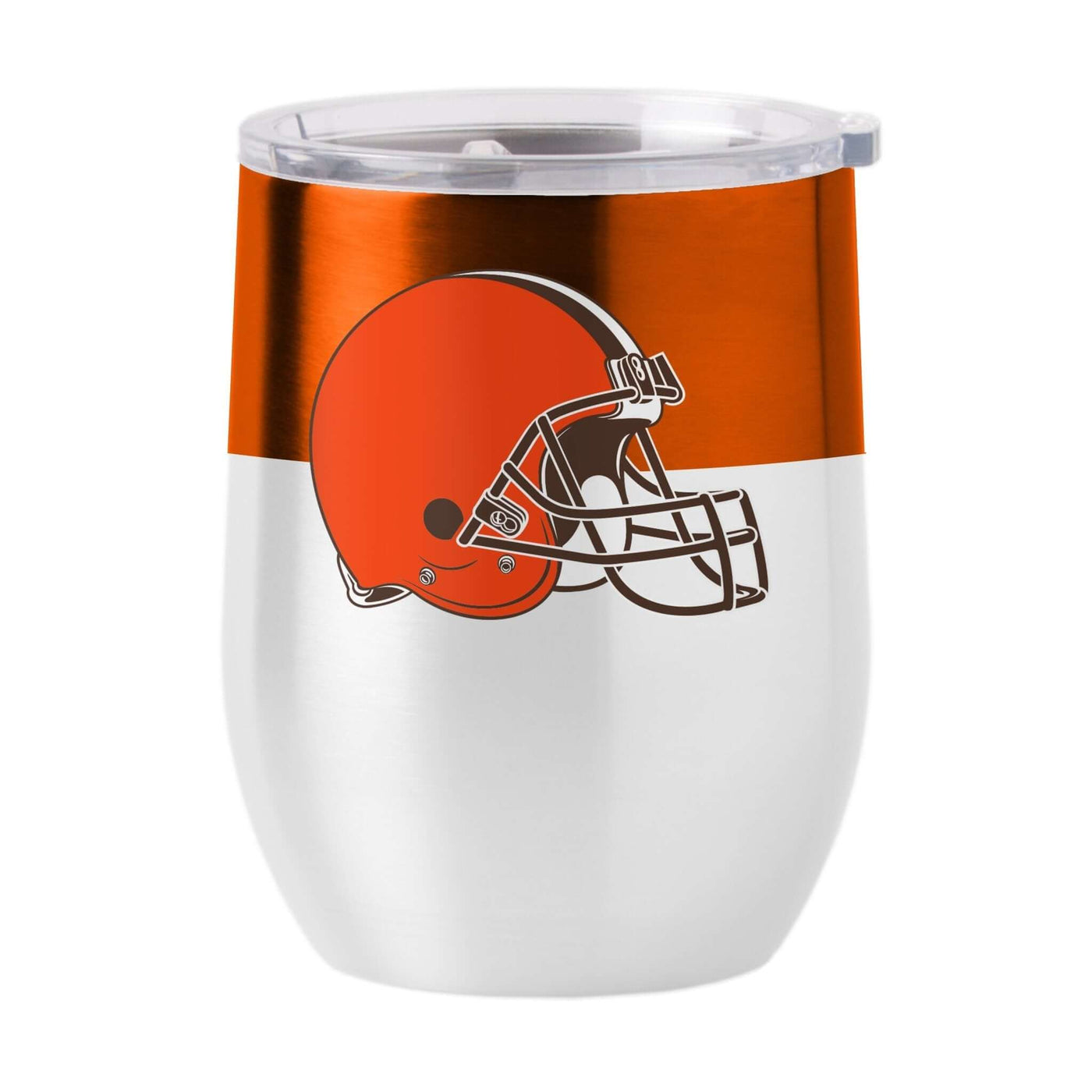 Cleveland Browns Colorblock 16oz Stainless Curved Beverage - Logo Brands