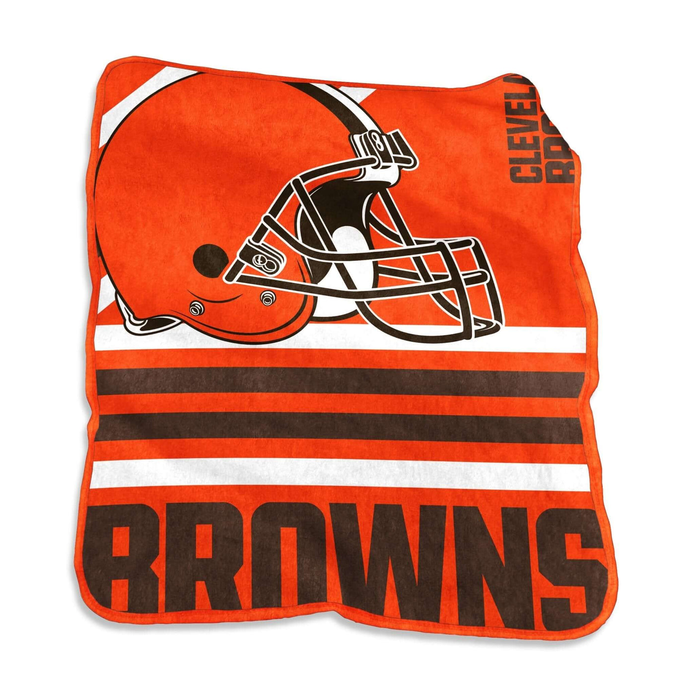 Cleveland Browns Raschel Throw - Logo Brands