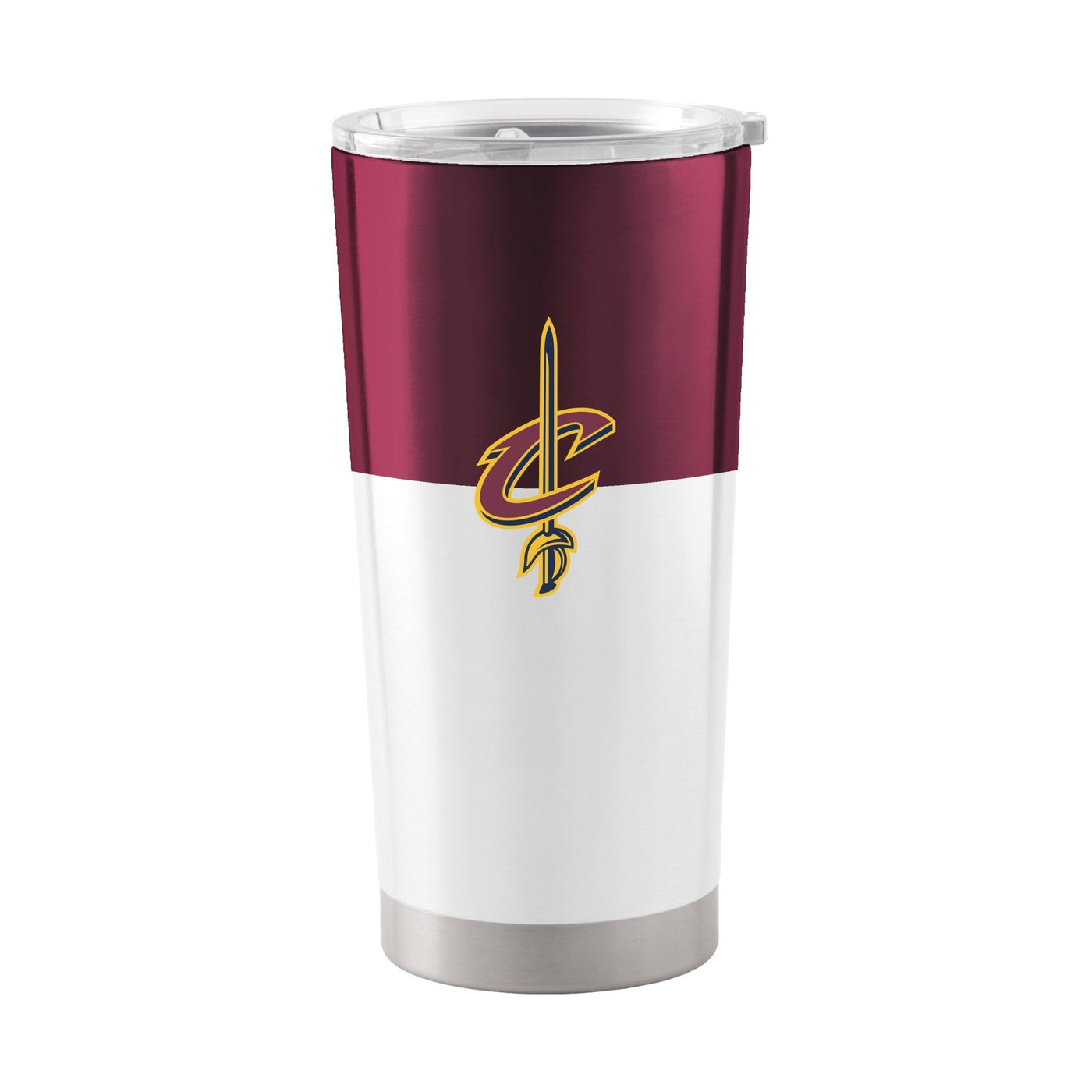 Cleveland Cavaliers 20oz Colorblock Stainless Steel Tumbler - Logo Brands