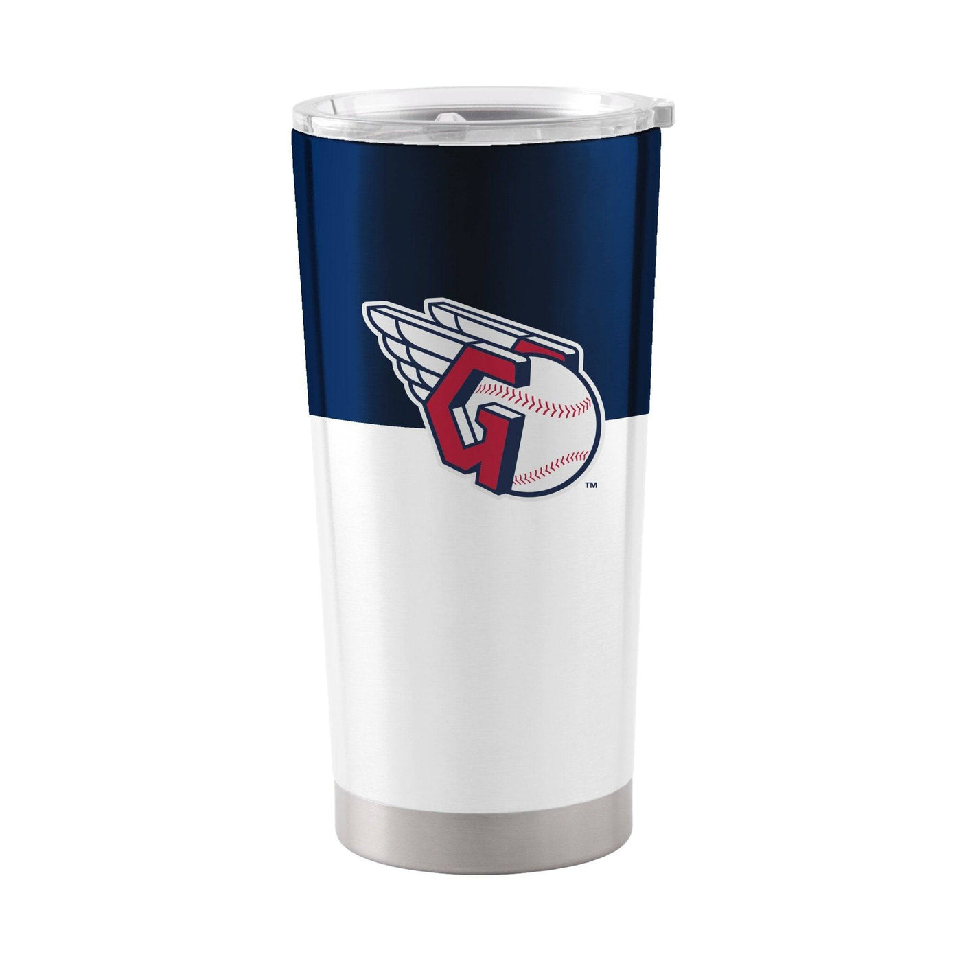 Cleveland Guardians 20oz Colorblock Stainless Tumbler - Logo Brands
