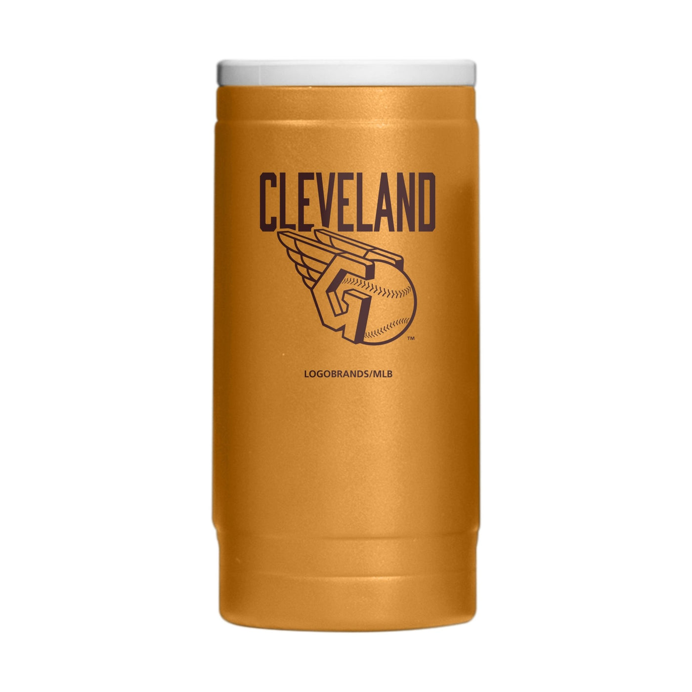 Cleveland Guardians Huddle Powder Coat Slim Can Coolie - Logo Brands