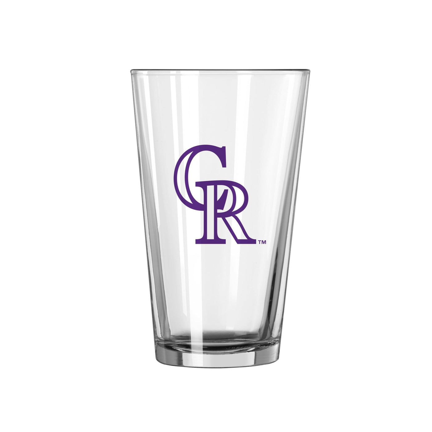 Colorado Rockies 16oz Gameday Pint Glass - Logo Brands