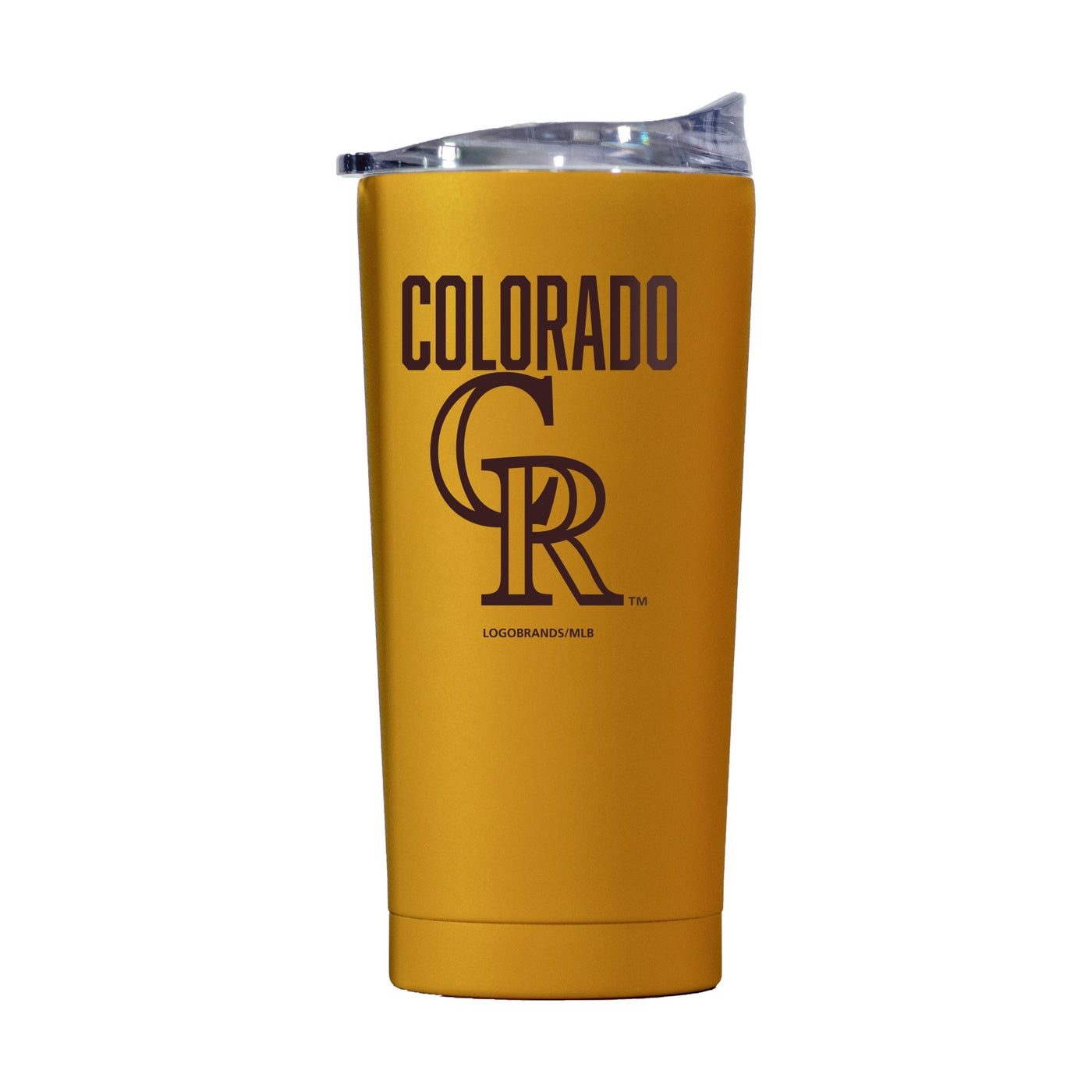Colorado Rockies 20oz Huddle Powder Coat Tumbler - Logo Brands