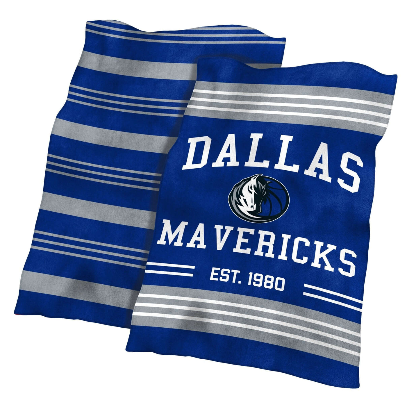 Dallas Mavericks Colorblock Plush Blanket - Logo Brands