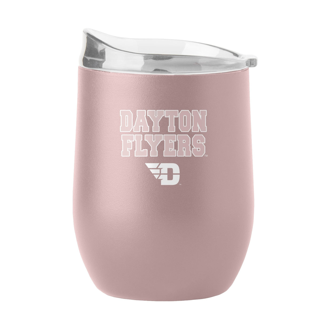 Dayton 16oz Stencil Powder Coat Curved Bev - Logo Brands