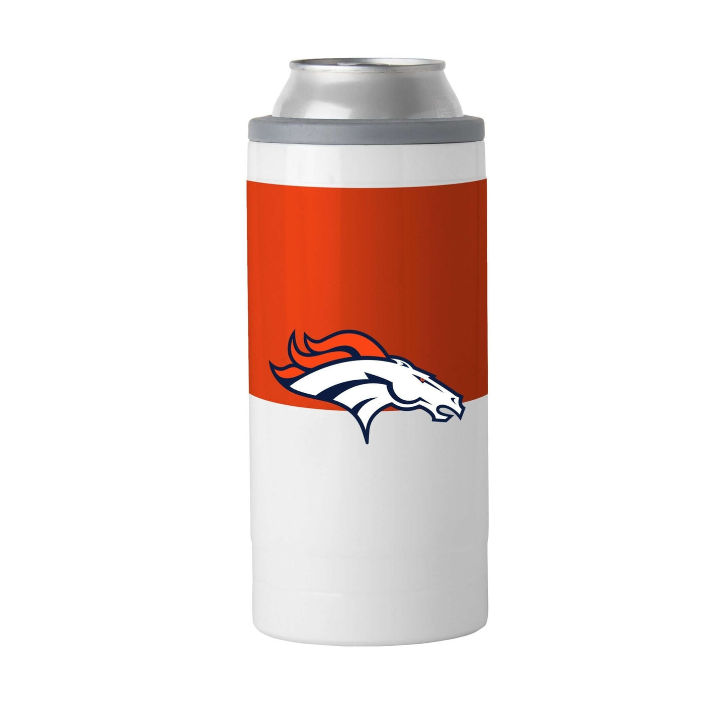 Denver Broncos 12oz Slim Can Coolie - Logo Brands