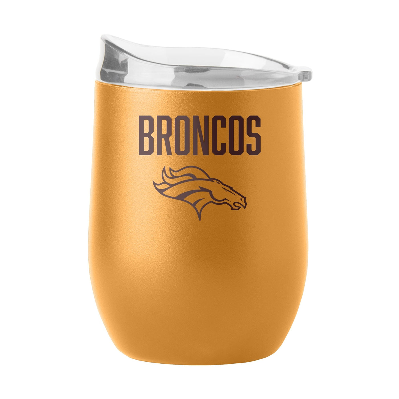 Denver Broncos 16oz Huddle Powder Coat Curved Beverage - Logo Brands