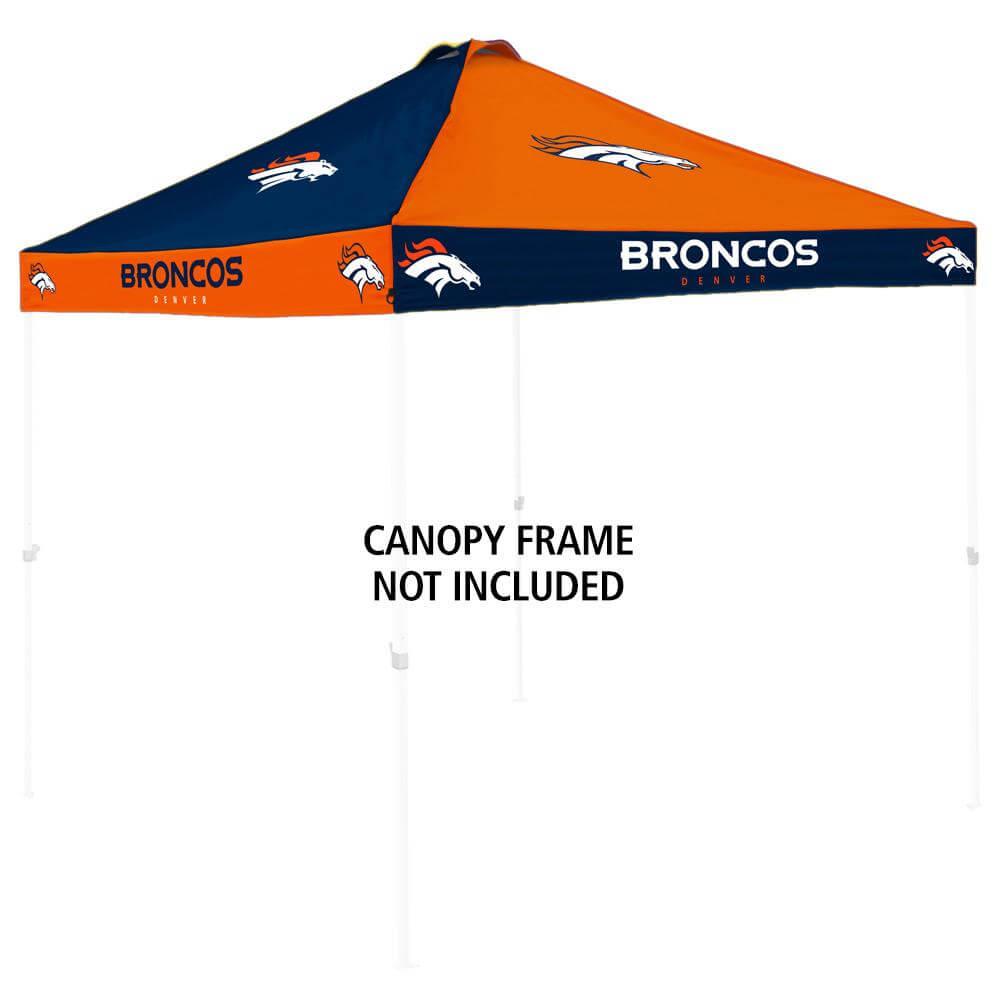 Denver Broncos Checkerboard Canopy Top - Logo Brands