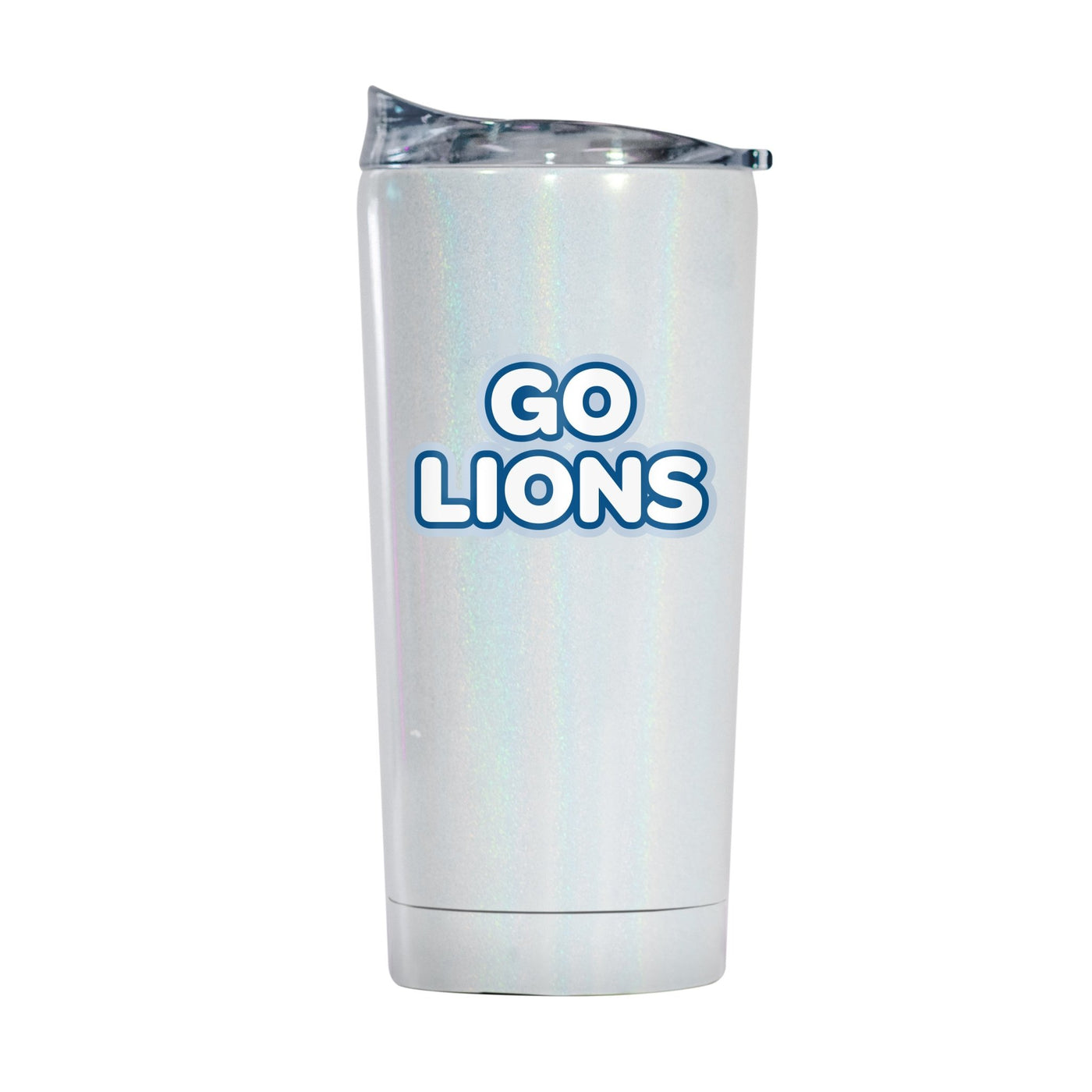 Detroit Lions 20oz Bubble Iridescent Tumbler - Logo Brands