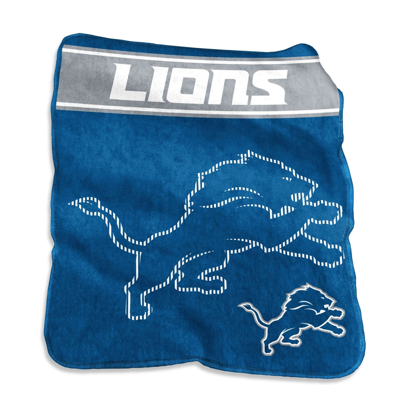 Detroit Lions 60x80 Raschel Throw - Logo Brands