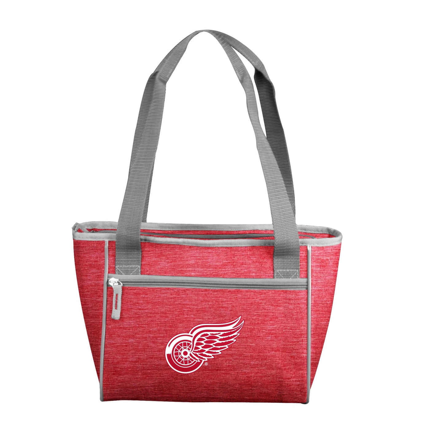 Detroit Red Wings Crosshatch 16 Can Cooler Tote - Logo Brands