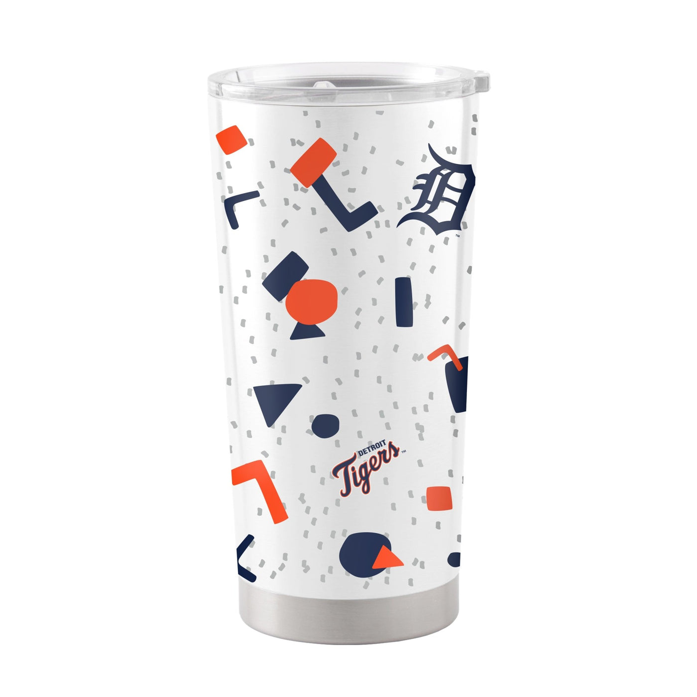 Detroit Tigers 20oz Flashback Stainless Steel Tumbler - Logo Brands