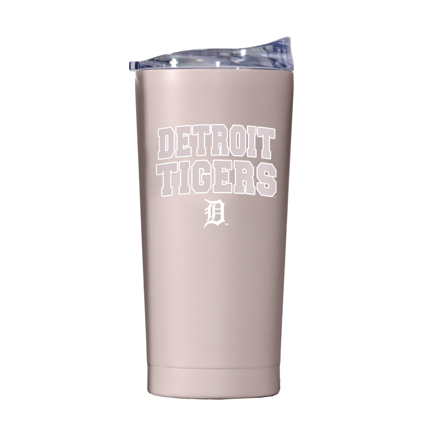 Detroit Tigers 20oz Stencil Powder Coat Tumbler - Logo Brands