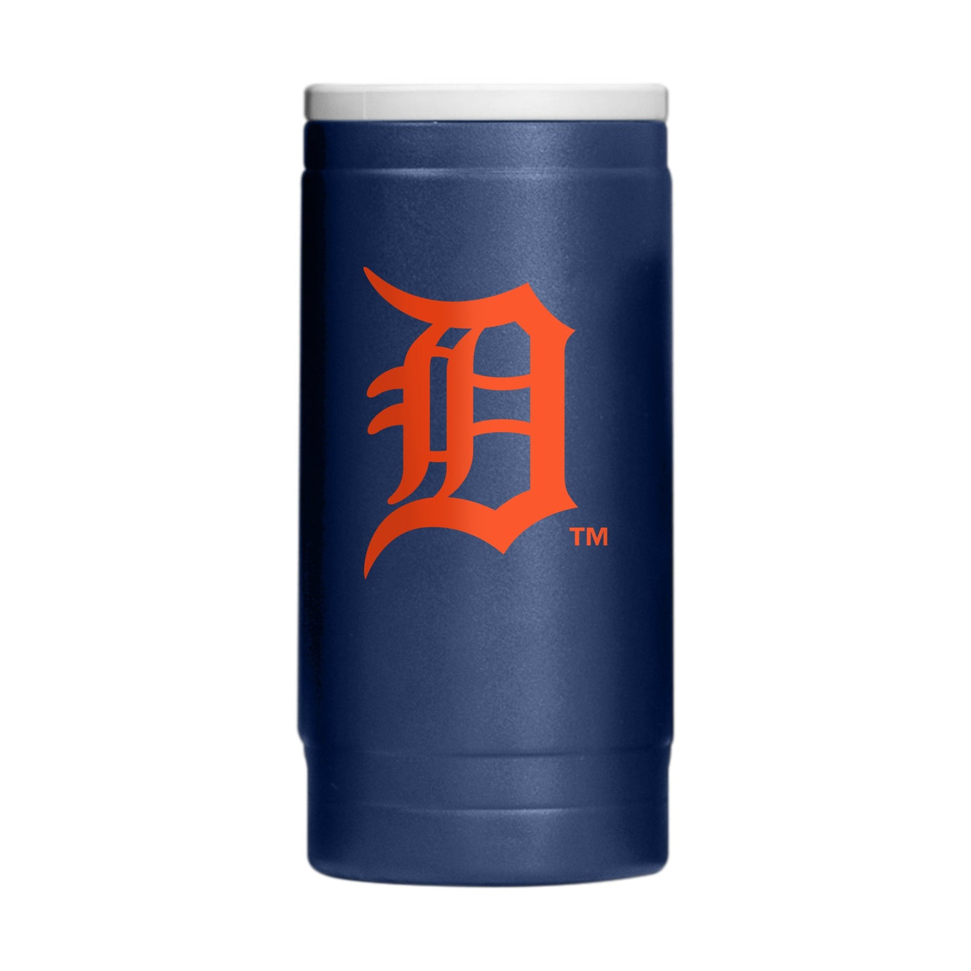Detroit Tigers Flipside Powder Coat Slim Can Coolie - Logo Brands