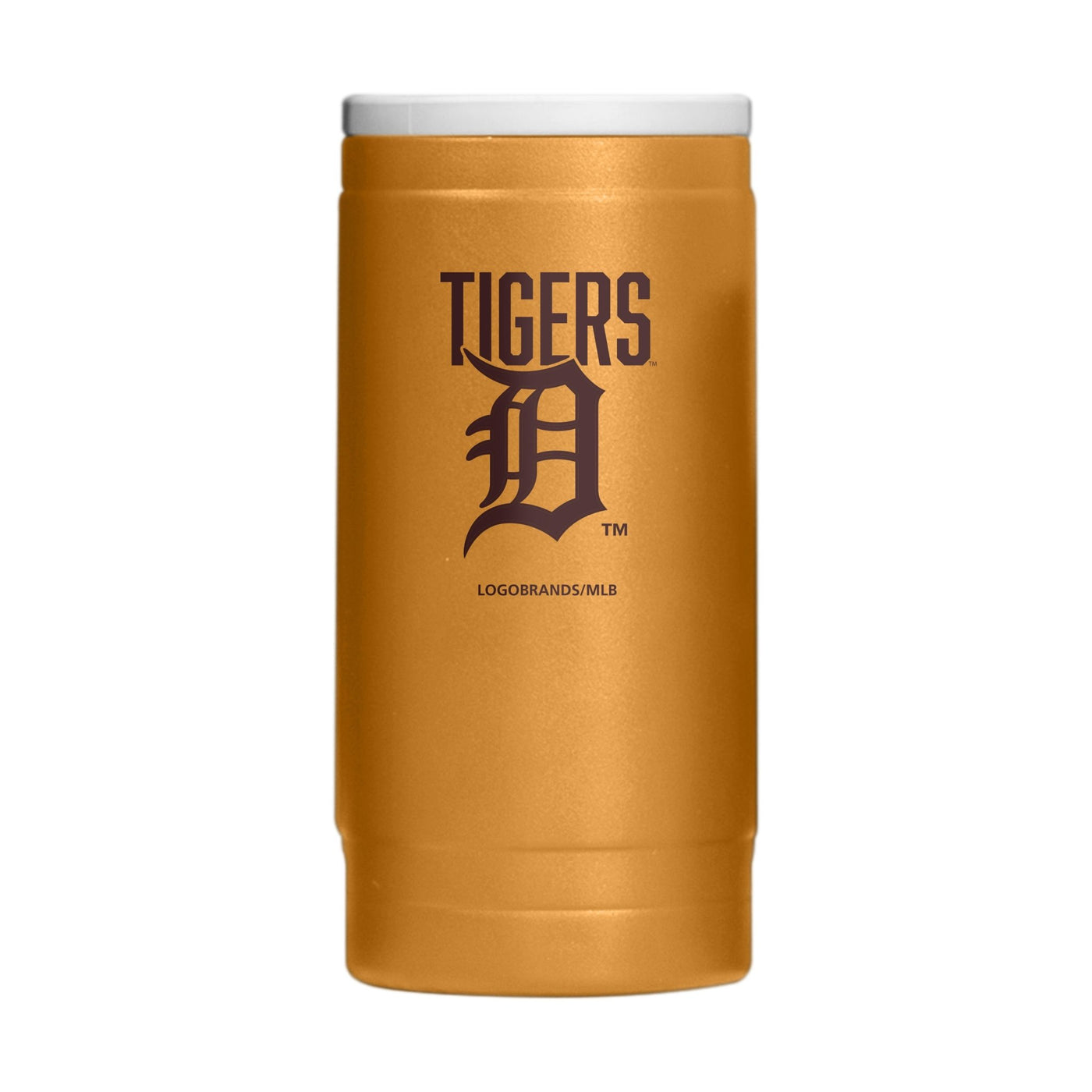 Detroit Tigers Huddle Powder Coat Slim Can Coolie - Logo Brands