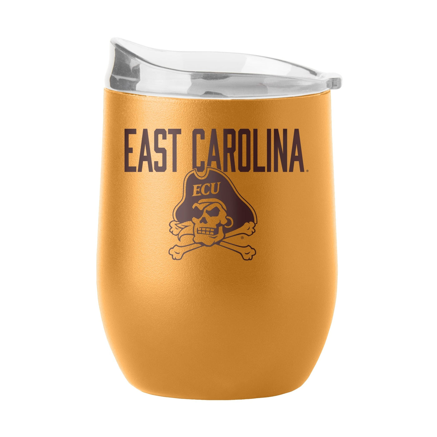 East Carolina 16oz Huddle Powder Coat Curved Bev - Logo Brands