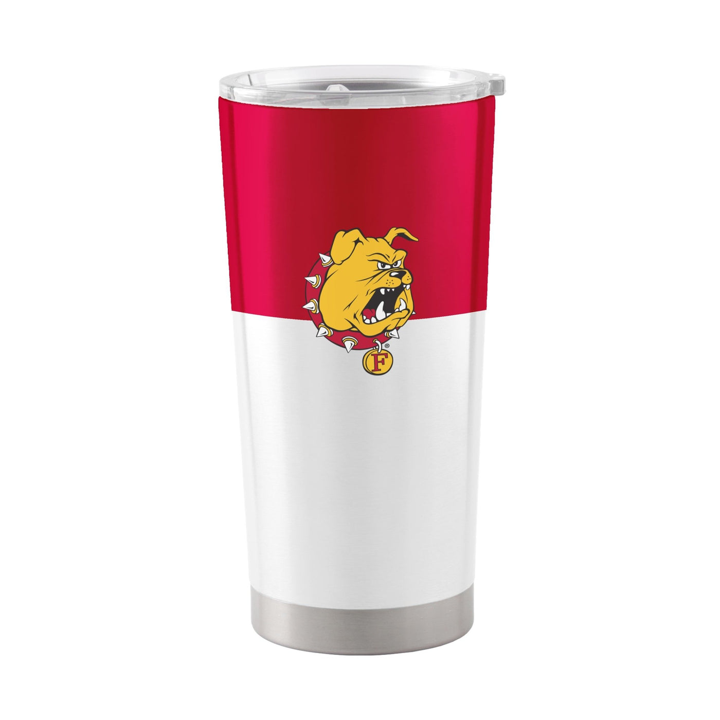Ferris State 20oz Colorblock Stainless Tumbler - Logo Brands