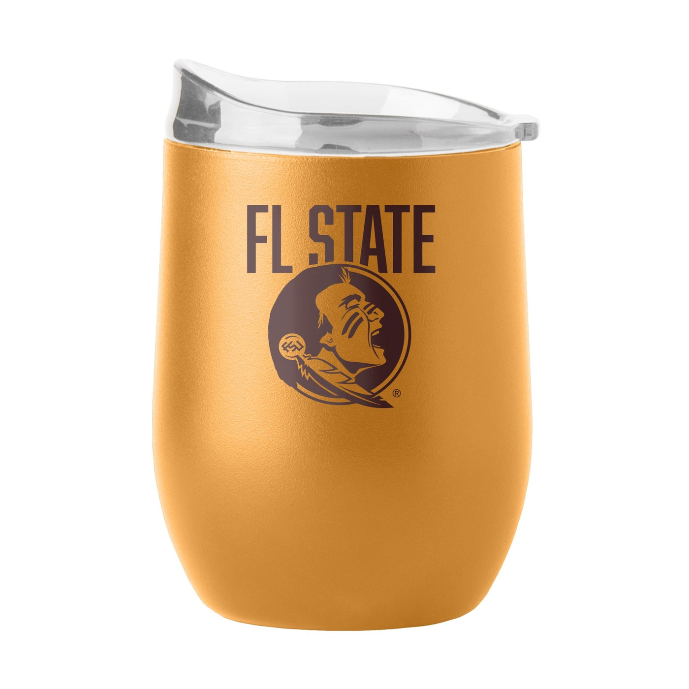 FL State 16oz Huddle Powder Coat Curved Beverage - Logo Brands