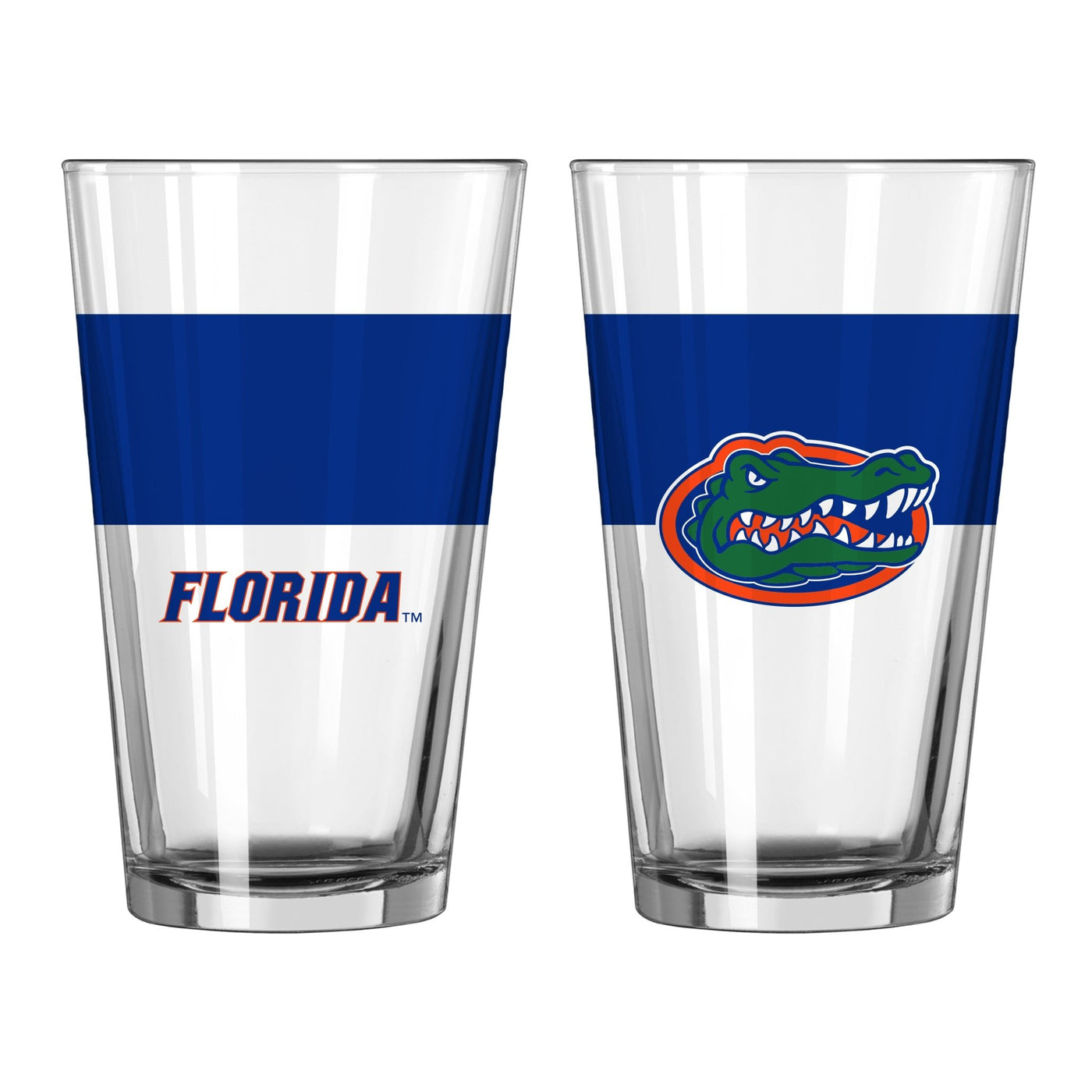 Florida 16oz Colorblock Pint Glass - Logo Brands
