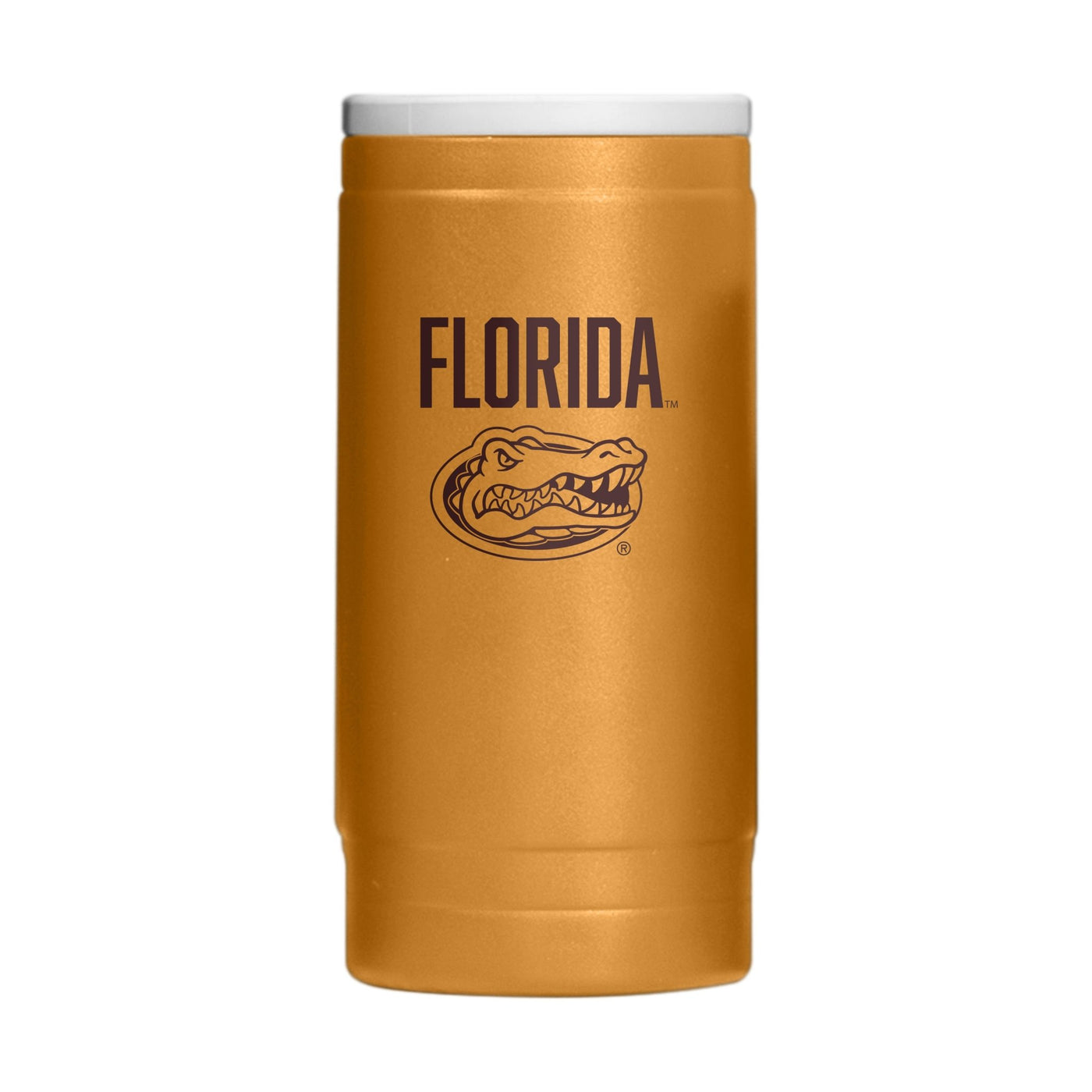 Florida Huddle Powder Coat Slim Can Coolie - Logo Brands