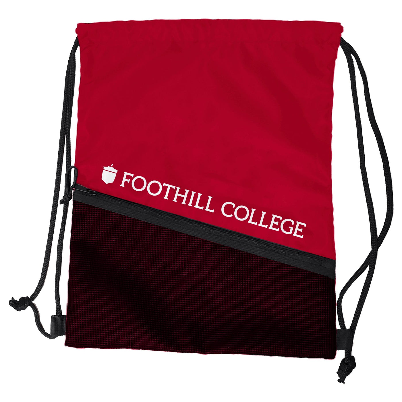 Foothill College Red Tilt Backsack - Logo Brands