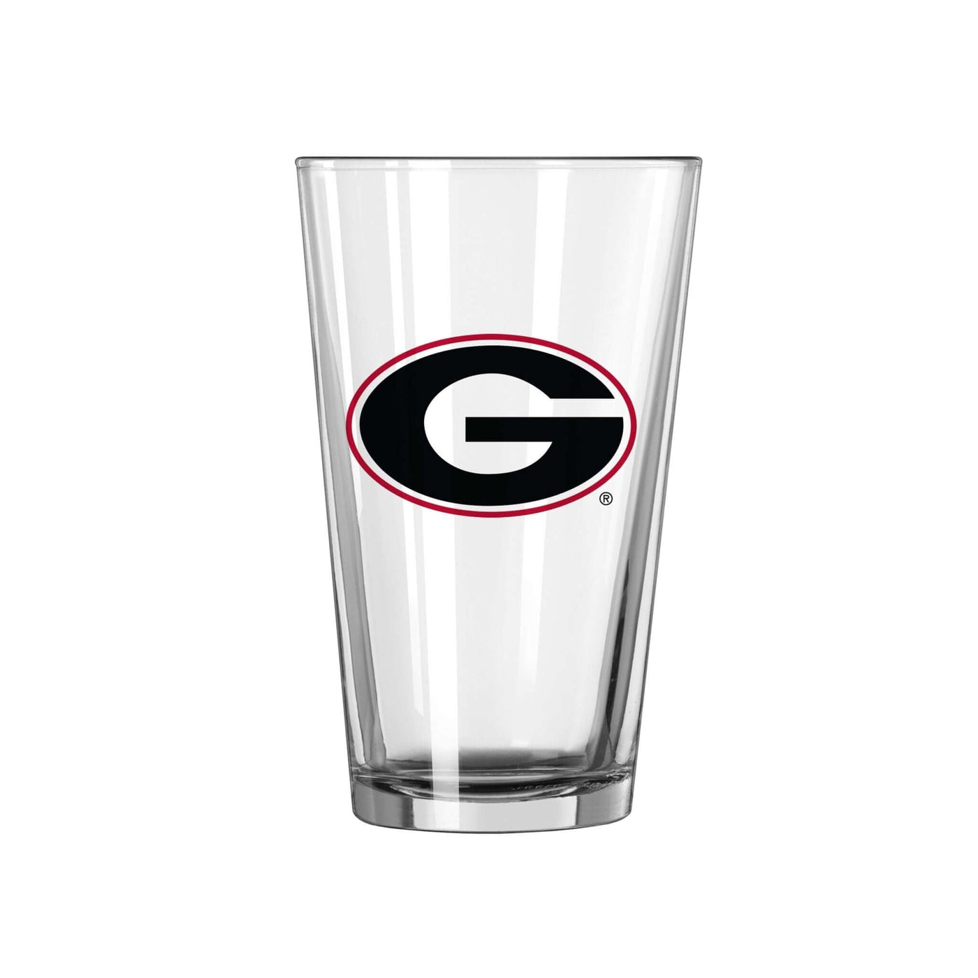 Georgia 16oz Logo Pint Glass - Logo Brands