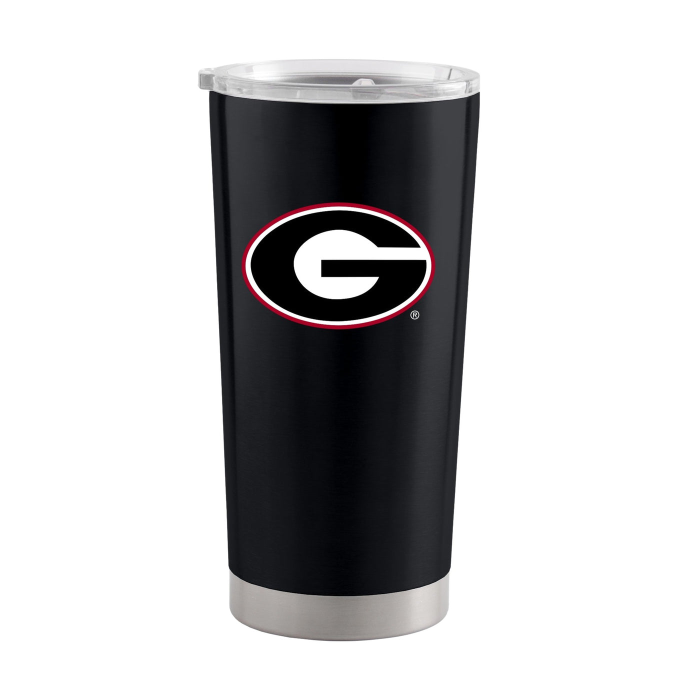 Georgia 20oz Black Gameday Stainless Steel Tumbler - Logo Brands