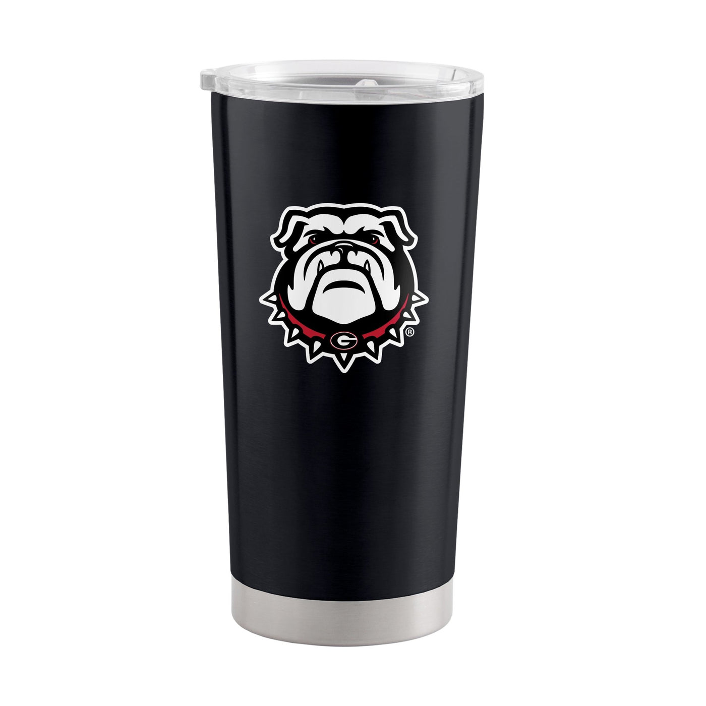 Georgia 20oz Bulldog Black Gameday Stainless Steel Tumbler - Logo Brands