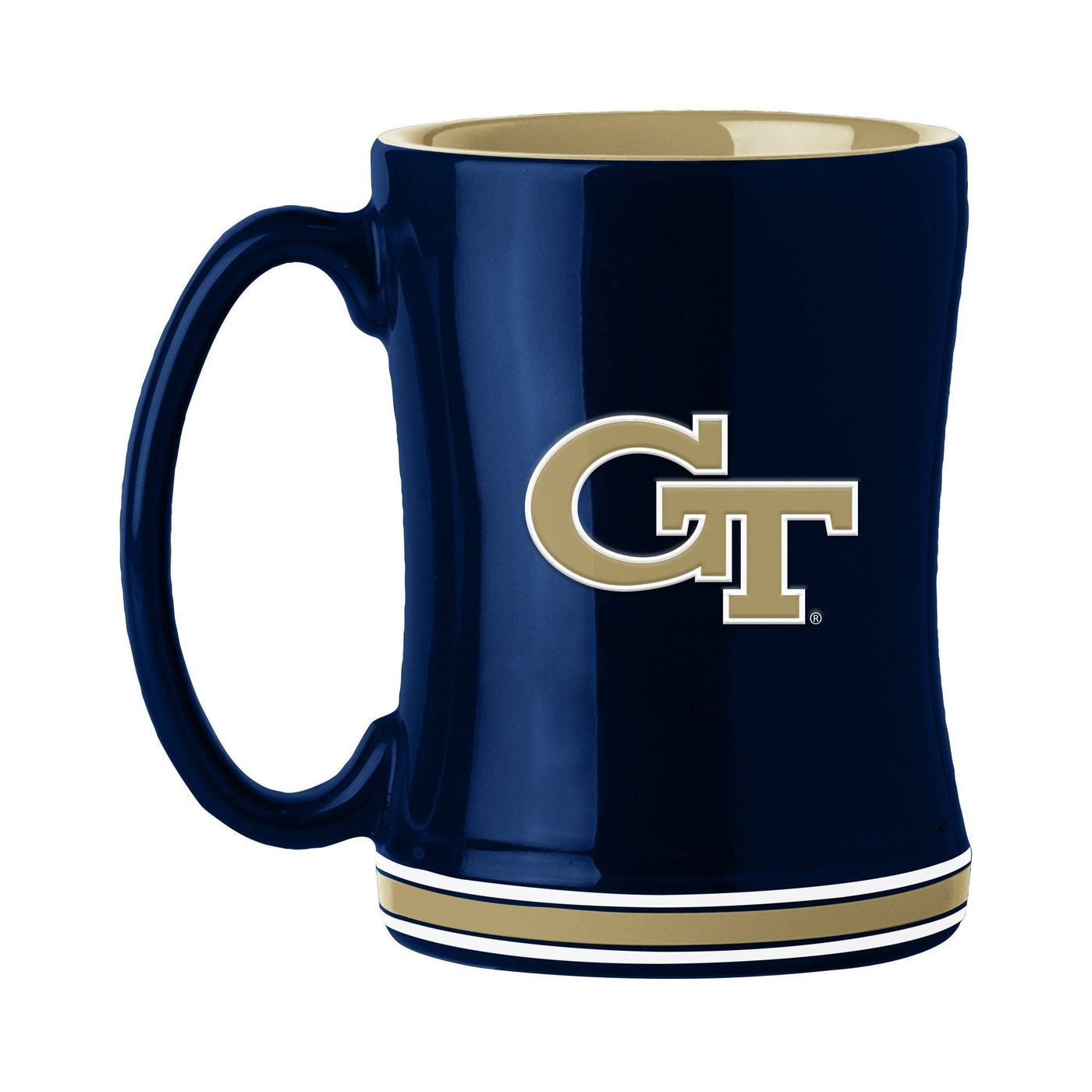 Georgia Tech 14oz Relief Mug - Logo Brands