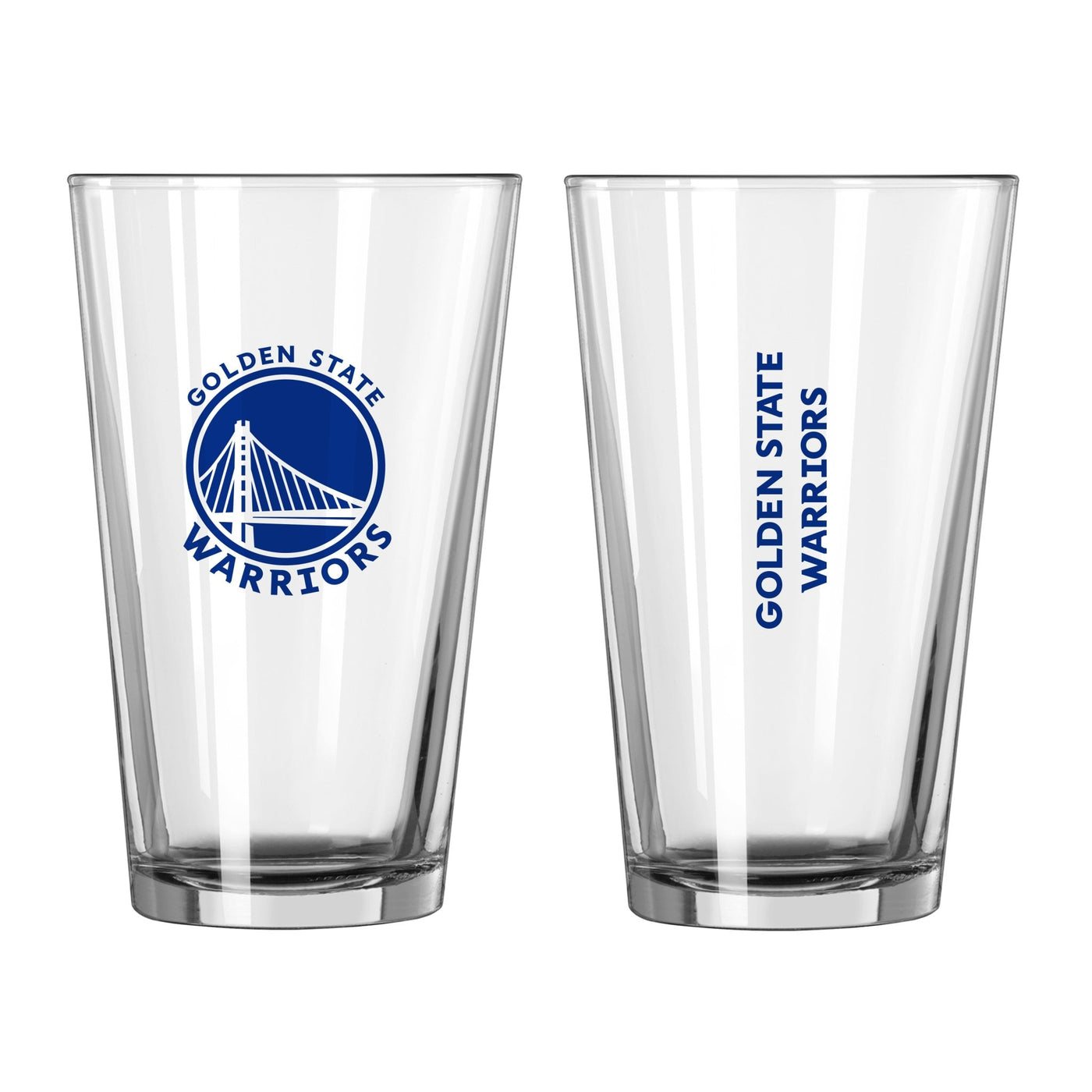 Golden State Warriors 16oz Gameday Pint Glass - Logo Brands