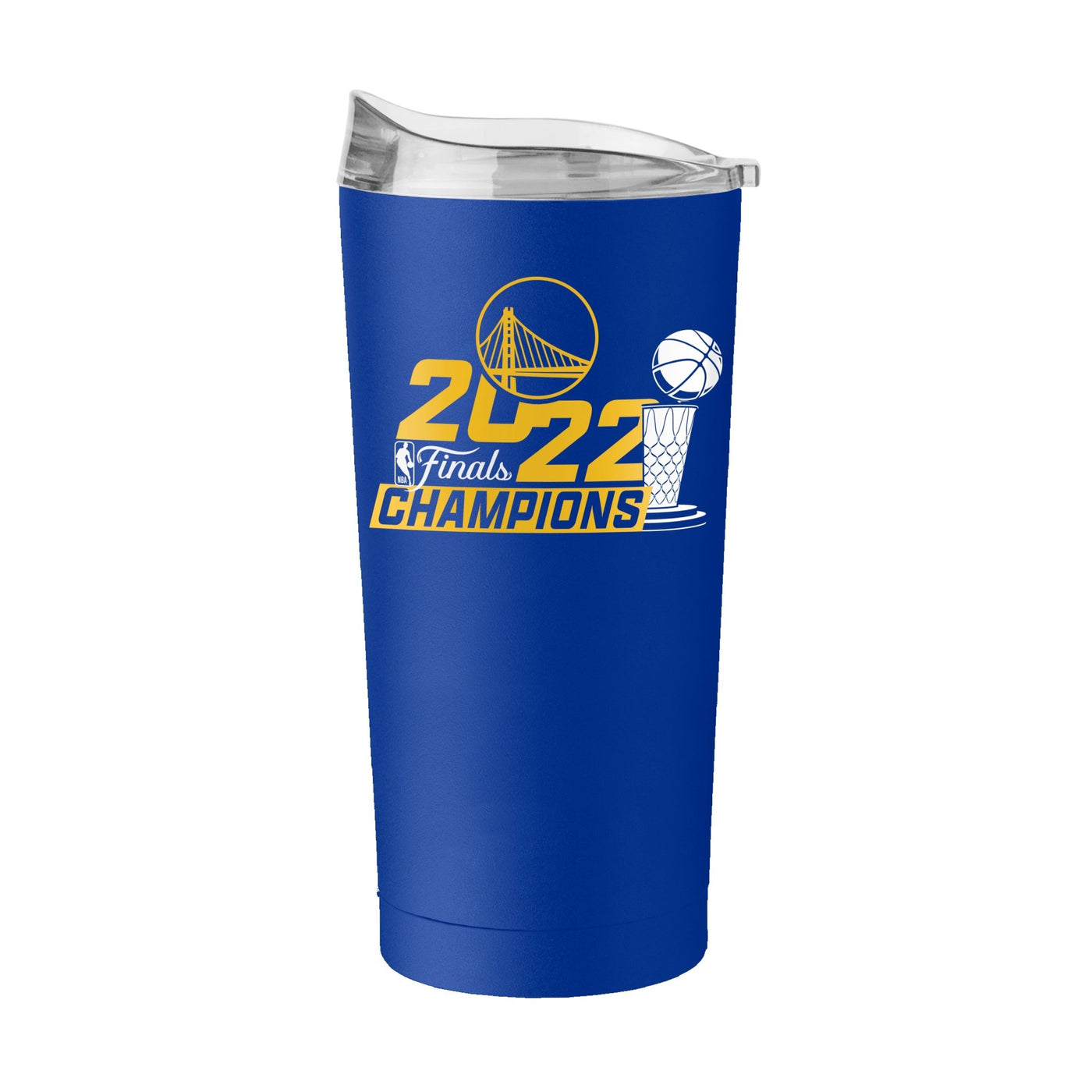 Golden State Warriors 20oz NBA Finals Champions Powder Coat Tumbler - Logo Brands
