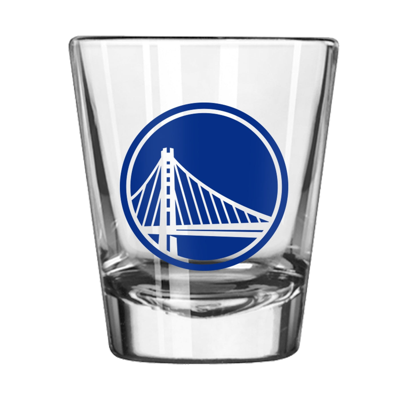 Golden State Warriors 2oz Gameday Shot Glass - Logo Brands