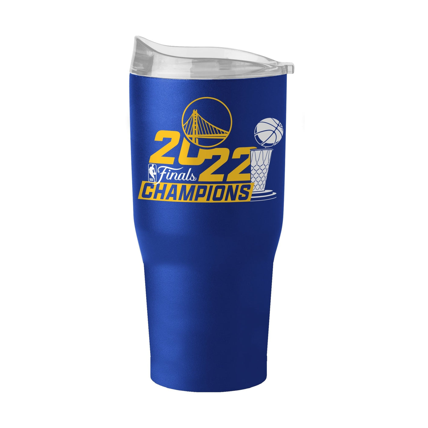 Golden State Warriors 30oz NBA Finals Champions Powder Coat Tumbler - Logo Brands