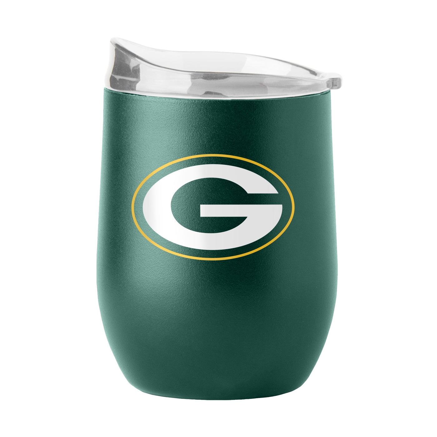 Green Bay Packers 16oz Flipside Powder Coat Curved Beverage - Logo Brands