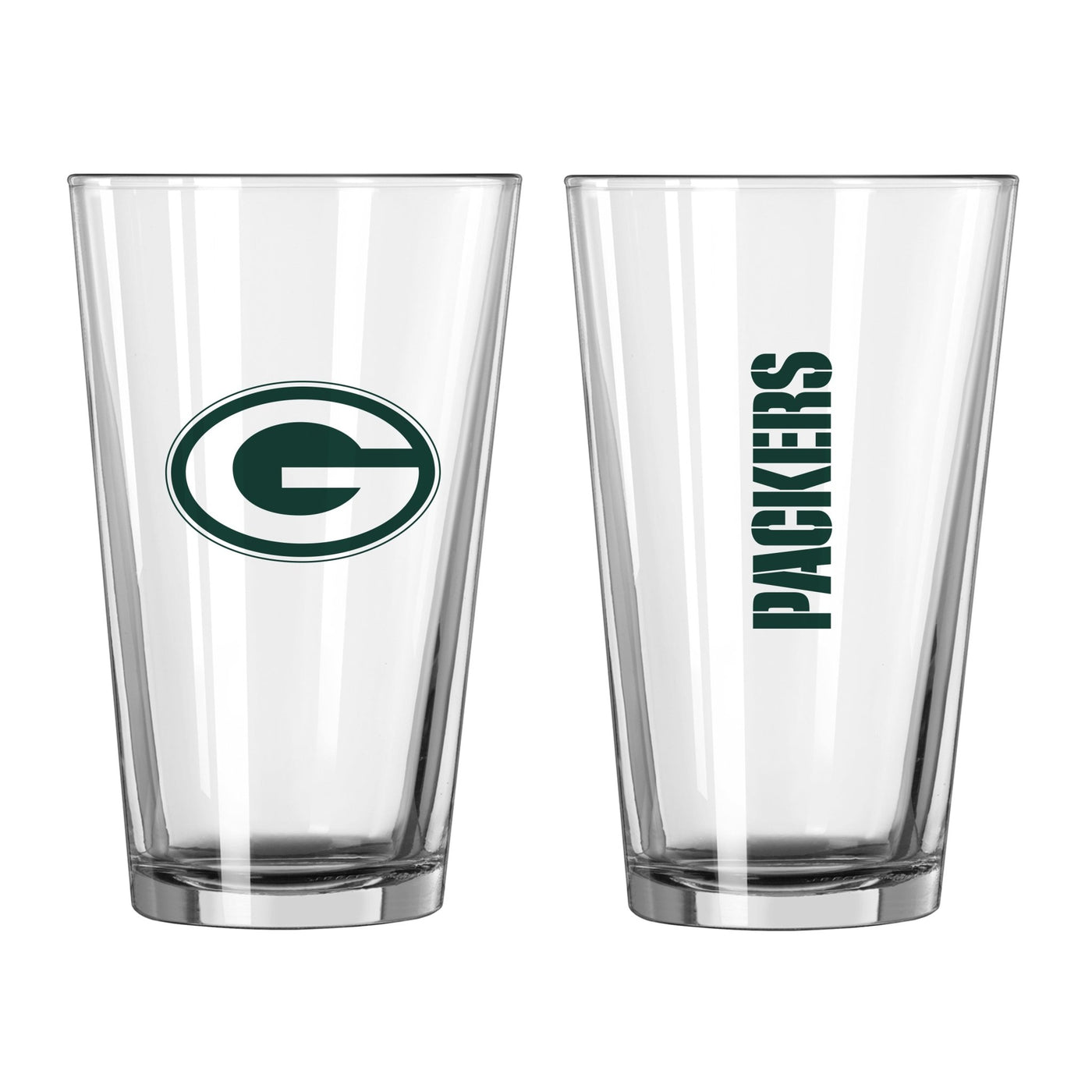 Green Bay Packers 16oz Gameday Pint Glass - Logo Brands