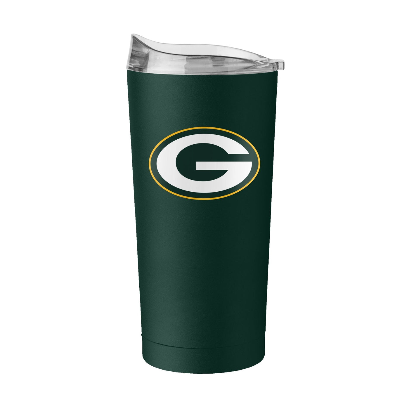 Green Bay Packers 20oz Flipside Powder Coat Tumbler - Logo Brands