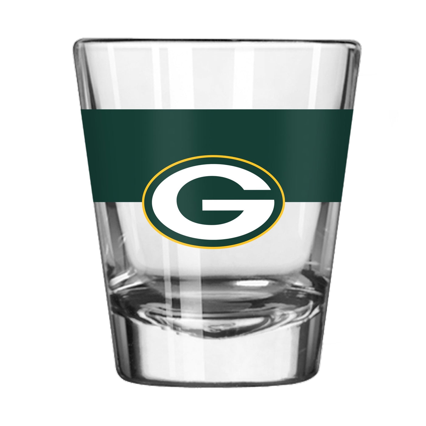 Green Bay Packers 2oz Colorblock Shot Glass - Logo Brands
