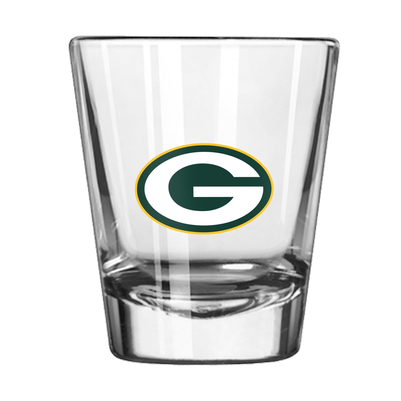 Green Bay Packers 2oz Letterman Shot Glass - Logo Brands