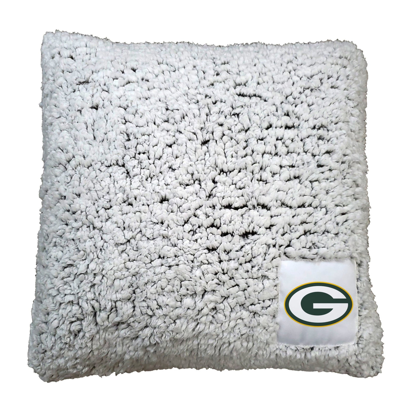 Green Bay Packers Frosty Throw Pillow - Logo Brands